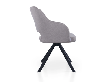 PARADISE SPIDER - Trestle-based fabric chair with armrests by 5A Design - view 3